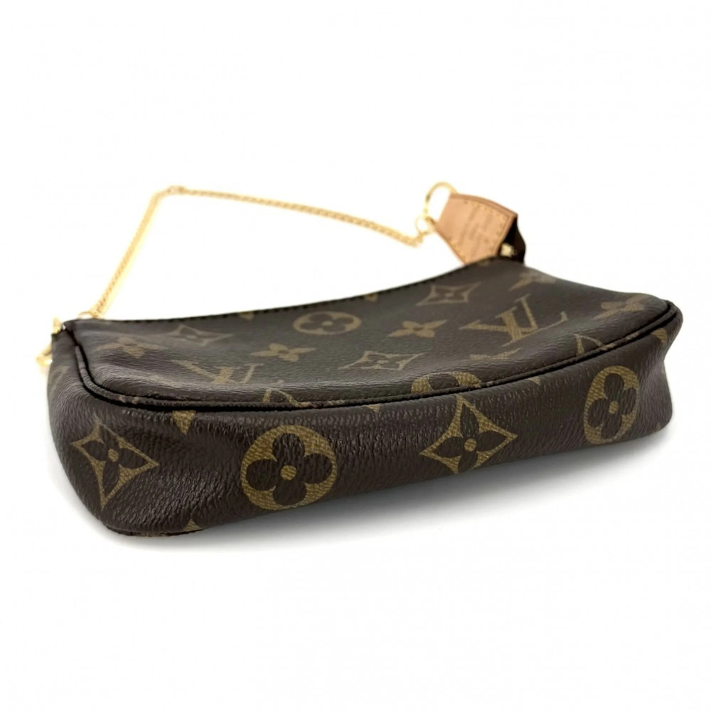 LOUIS VUITTON Authentic Brown Monogram Pochette Pouch - Picture 3 of 6